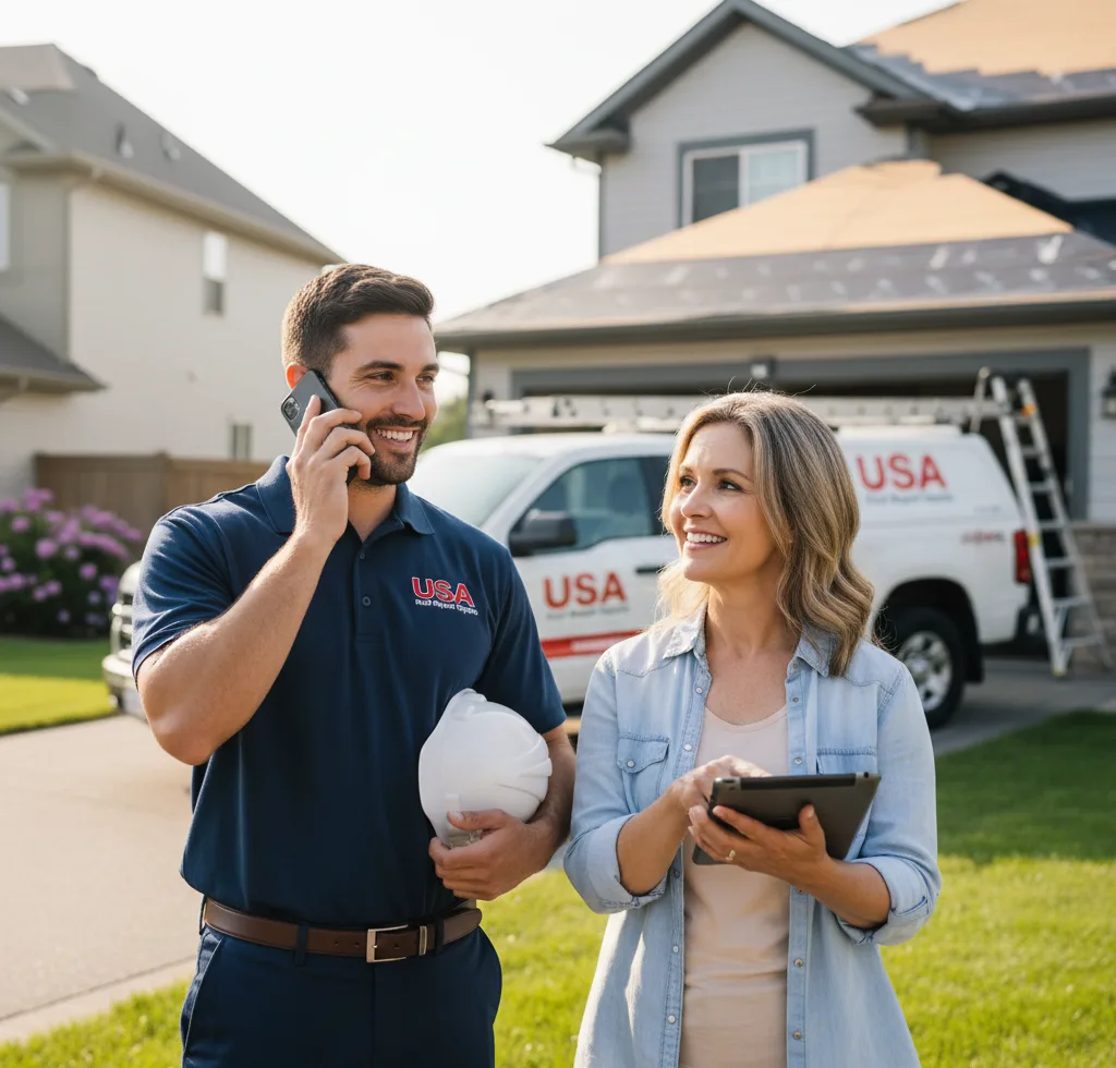 USA Roof Repair Experts customer support in Porter Corners
